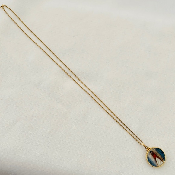 Necklace~De Grazia~Artist / Numbered & Signed / MiniatureโNavajo Madonnaโ/ H.P. - Picture 10 of 11